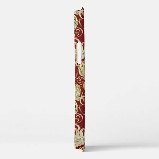  naadloos patroon. Floral  behang. Case-Mate iPhone Case (Achterkant / Rechts)
