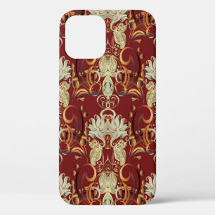  naadloos patroon. Floral  behang. Case-Mate iPhone Case