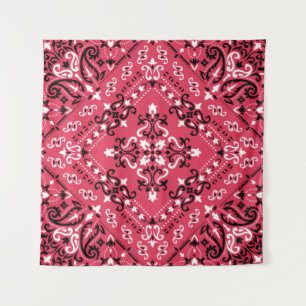Naadloos patroon gebaseerd op ornament paisley Ban Wandkleed