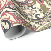 Naadloos patroon gebaseerd op traditionele Aziatis Cadeaupapier (Rol Hoek)