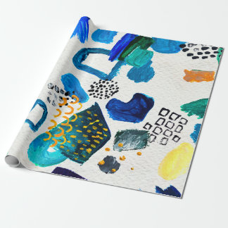 Naadloos patroon gemaakt door met de hand getekend cadeaupapier