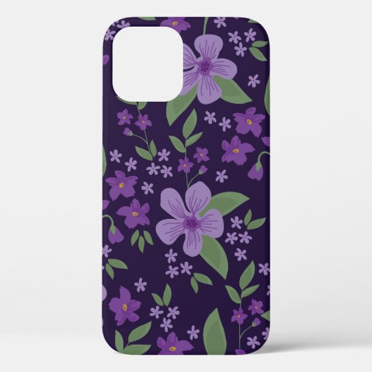 Naadloos patroon. Geweldig lila en purp Case-Mate iPhone Case (Achterkant)