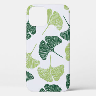Naadloos patroon Groene ginkgo biloba  Case-Mate iPhone Case