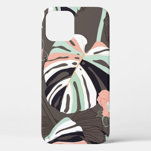  naadloos patroon. hedendaagse tropische flitsen Case-Mate iPhone case (Achterkant)