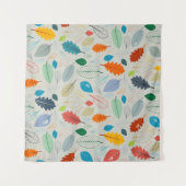 Naadloos patroon -  herfst-bladeren illustreren wandkleed (Voorkant (horizontaal))