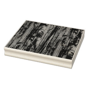 naadloos patroon II VAN DE WOOD WALL Rubberstempel