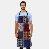 Naadloos patroon. Imitatie van een patroon Schort (Gedragen)