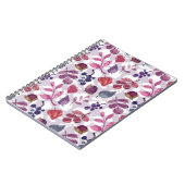 naadloos patroon in de herfst van groenten, tekeni notitieboek (Linkerzijde)