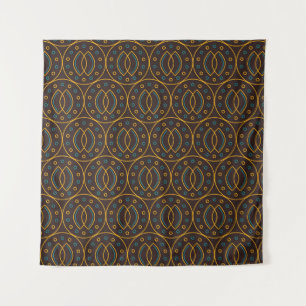 Naadloos patroon in Indonesische batikstijl op de  Wandkleed