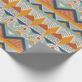 Naadloos patroon in navajo-stijl cadeaupapier (Hoek)