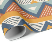 Naadloos patroon in navajo-stijl cadeaupapier (Rol Hoek)