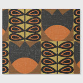 naadloos patroon in scandinavische ontwerpstijl . cadeaupapier (Vlak)