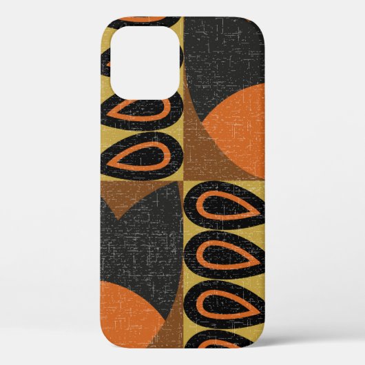 naadloos patroon in scandinavische ontwerpstijl .  Case-Mate iPhone case (Achterkant)