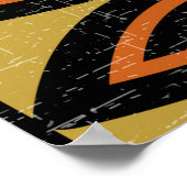 naadloos patroon in scandinavische ontwerpstijl . poster (Hoek)