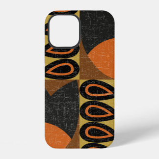 naadloos patroon in Scandinavische ontwerpstijl. R iPhone 12 Hoesje