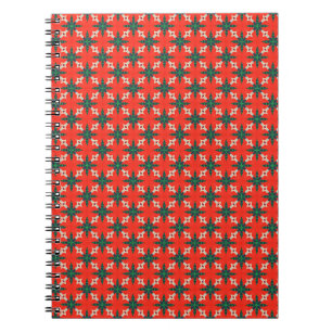 Naadloos patroon: kerstachtergrond abstract, kunst notitieboek