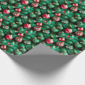 Naadloos patroon Kerstdag Cadeaupapier (Hoek)