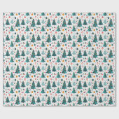 Naadloos patroon Kerstdag Cadeaupapier (Vlak)