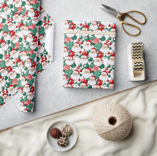Naadloos patroon Kerstdag Cadeaupapier