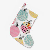 Naadloos patroon. Kerstdecor. Kleine Kerstsok (Voorkant (Hangend))