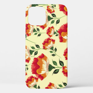 Naadloos patroon, kleurrijke bloemdecoratie. Case-Mate iPhone case