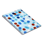 Naadloos patroon met abstracte doedelversiering, d notitieboek (Rechterzijde)