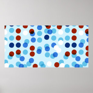 Naadloos patroon met abstracte doodle-versiering,  poster