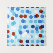 Naadloos patroon met abstracte doodle-versiering,  wandkleed (Voorkant (horizontaal))