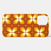 Naadloos patroon met abstracte florale elementen e Case-Mate iPhone case (Achterkant (horizontaal))