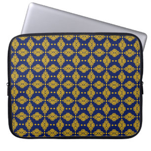 Naadloos patroon met Abstracte geometrische stijl. Laptop Sleeve