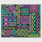 naadloos patroon met abstracte lijnen. geometrisch cadeaupapier (Vlak)