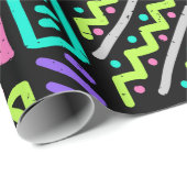 naadloos patroon met abstracte lijnen. geometrisch cadeaupapier (Rol Hoek)