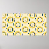 naadloos patroon met appel. poster (Voorkant)