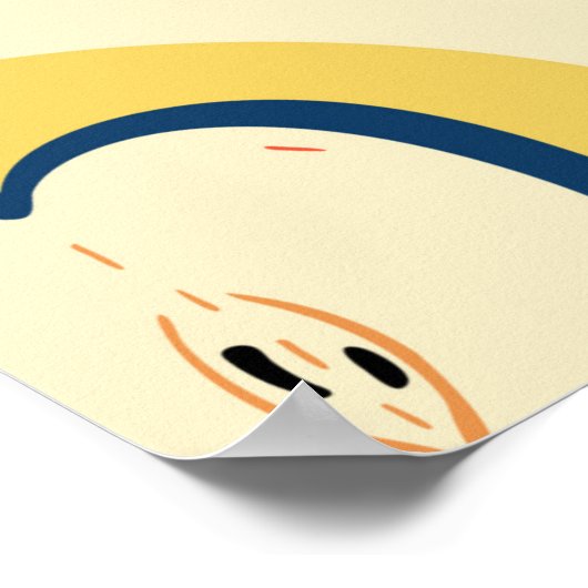 naadloos patroon met appel. poster (Hoek)