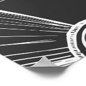 Naadloos patroon met audio- en videodragers. Vi Poster (Hoek)