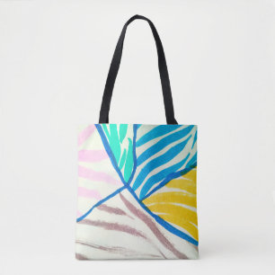 Naadloos patroon met avocado's. Stempel is getextu Tote Bag