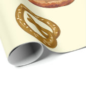 Naadloos patroon met bakkerijproduct cadeaupapier (Rol Hoek)