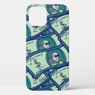 naadloos patroon met bankbiljetten in dollars Case-Mate iPhone case
