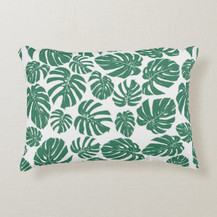 Naadloos patroon met bladeren van Monstera. Decora Accent Kussen