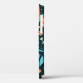 Naadloos patroon met bloemen en vlinders Case-Mate iPhone case (Achterkant / Links)