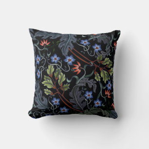 Naadloos patroon met bloemen in de kunstdecostijl. kussen