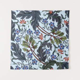 Naadloos patroon met bloemen in de kunstdecostijl. wandkleed