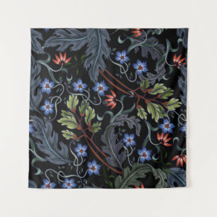 Naadloos patroon met bloemen in de kunstdecostijl. wandkleed