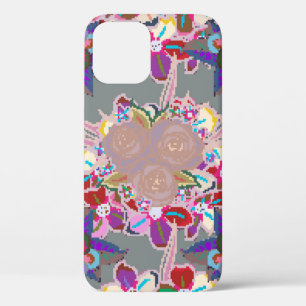 Naadloos patroon met bloemmotief. Naadloze vlek Case-Mate iPhone Case
