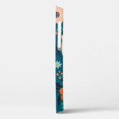 Naadloos patroon met bloemsierversiering Case-Mate iPhone case (Achterkant / Links)