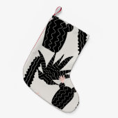 Naadloos patroon met cacti-illustratie kleine kerstsok (Voorkant (Hangend))