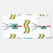 Naadloos patroon met camera's en filmstrips op een Case-Mate iPhone case (Achterkant (horizontaal))