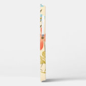 Naadloos patroon met de abstracte bloemen Case-Mate iPhone case (Achterkant / Links)
