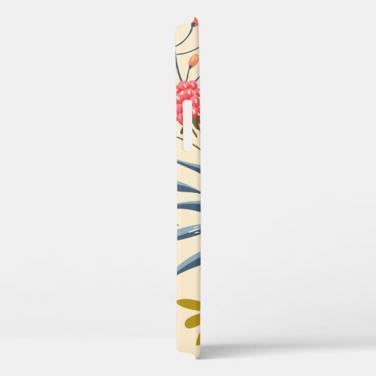 Naadloos patroon met de abstracte bloemen Case-Mate iPhone case (Achterkant / Rechts)