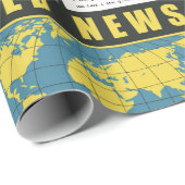 naadloos patroon met de Britse of Londense krant.  Cadeaupapier (Rol Hoek)